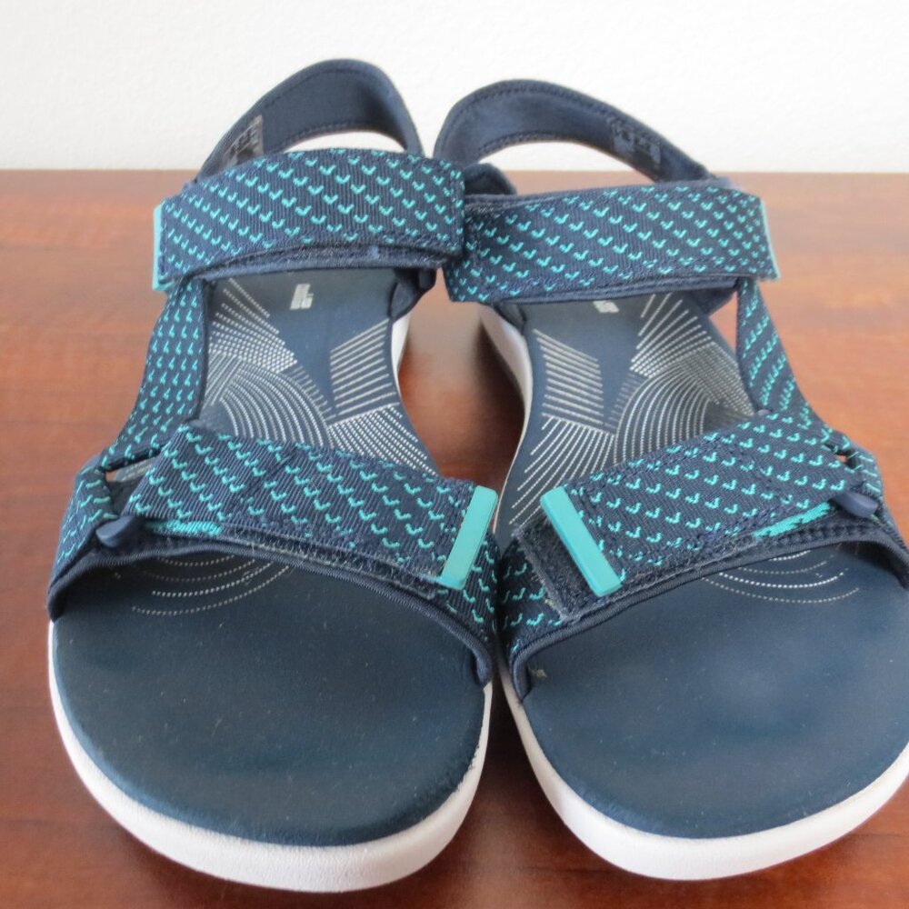 Clarks Cloudsteppers Soft Sandals Adjustable Stra… - image 3